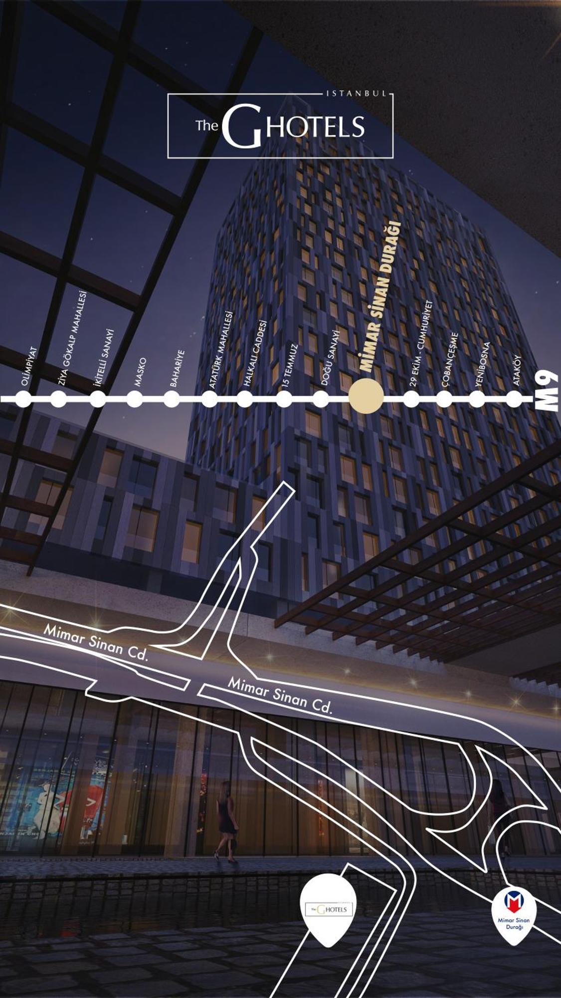 G Tower Furnished Apartment Rentals Estambul Exterior foto